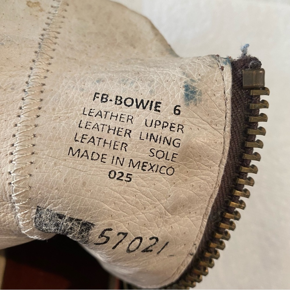 FREEBIRD by STEVEN Bowie Leather Ankle Boots - Brown - Size 6 - Picture 4 of 13